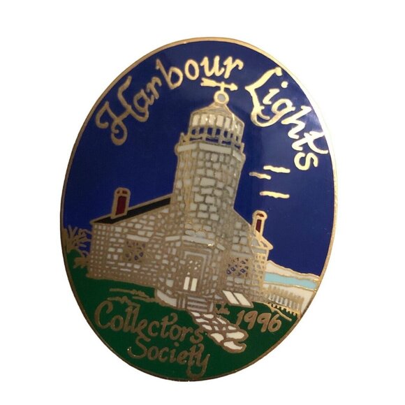 Harbour Lights Collector's Society Pins Lot of 7 Collectible Excellent 1995-2000 - Picture 3 of 12